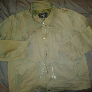 Military green jacket